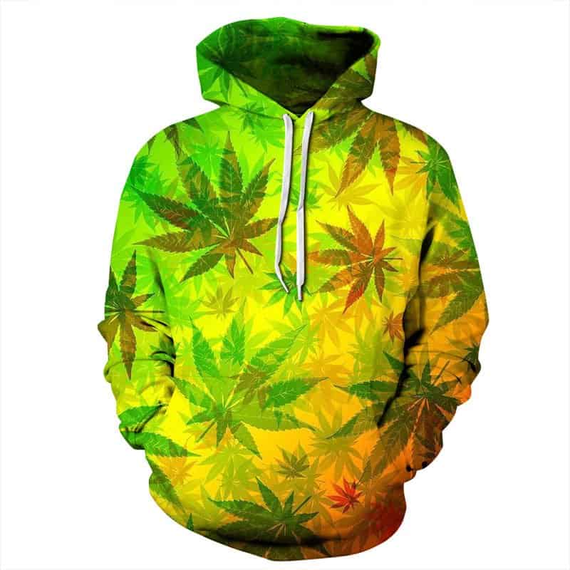 Awkward Styles Weed Leaf Sweater for Men Women I Love Marijuana Hoodie Marijuana Leaf 420 Adult Unisex Hooded Sweatshirt